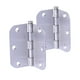 thumbnail image 2 of 2 piezas de acero inoxidable para montaje en marco frontal, bisagras para muebles, bisagras de resorte con 12 tornillos para puerta de armario de cocina, muebles, 2 of 5