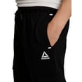 thumbnail image 5 of Reebok Boy's Game Day Performance Knit Cargo Pant, Sizes 4-18, 5 of 11