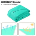 thumbnail image 3 of Yescom 12x12Ft 97% UV Block Square Sun Shade Sail Outdoor Patio Pool Garden Yard Lawn Carport Net Awning Blue, 3 of 11