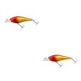 thumbnail image 4 of tamizeot Artificial Bait Plastic Fishing Lure Bionic Sinking Fish Lure Fish Crank Bait Red Head Golden Body 2Set, 4 of 6