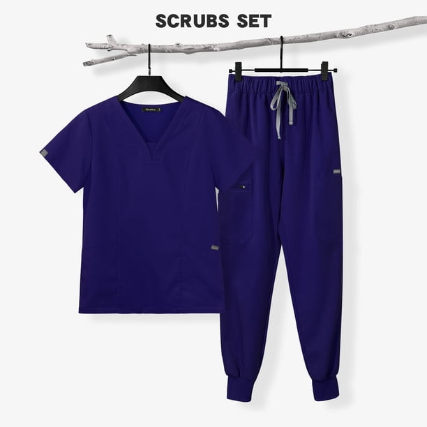 Ropa de trabajo de enfermera de salón de belleza de clínica de hospital europea y americana pantalones de manga corta traje adelgazante estampado de tatuaje