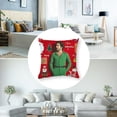 thumbnail image 5 of nygtbtfer  Buddy The Elf Collage Red Background Home Decorative Throw Pillow Cases Sofa Couch Cushion Throw Pillow Covers  18x18in, 5 of 7