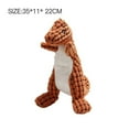 thumbnail image 2 of Squeaky Plush Dog Toy 3 Color Chosoe Orange Green Gray For Small Medium And Large Dogs, 2 of 2