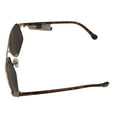 thumbnail image 5 of Converse Men Sunglass Gold Rectangle Fashion Metal, Brown Flash Lens H052, 5 of 6