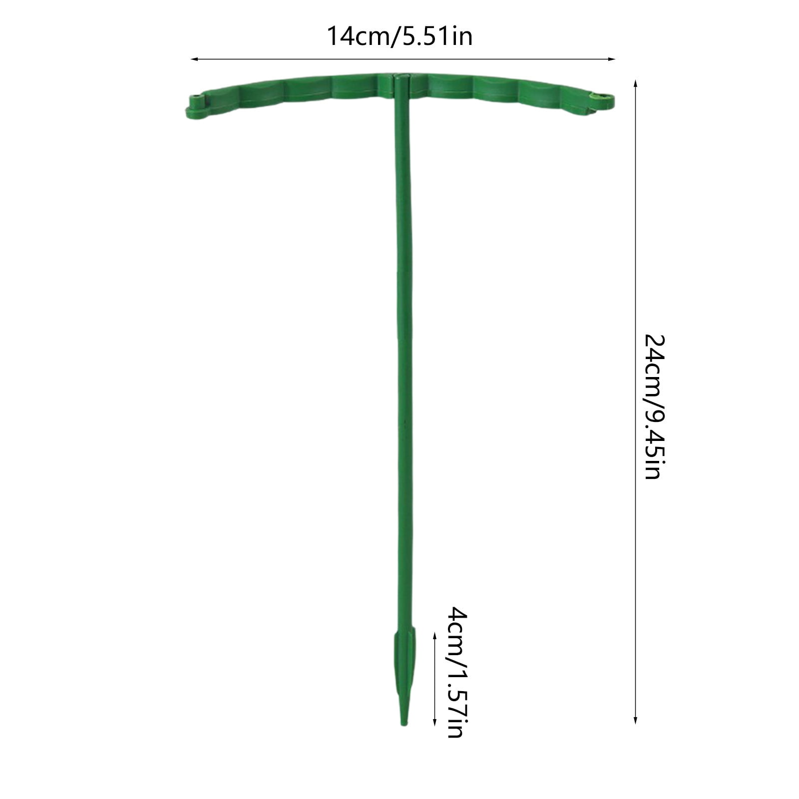 Weloille Semi-Circular Steel Core Plant Support Stand White for Climbing Plants Flowers Vegetables Garden Trellis