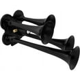 thumbnail image 2 of Vixen Horns Train Horn Kit for Trucks/Car/Semi. Complete Onboard System- 150psi Air Compressor, 1.5 Gallon Tank, 4 Trumpets. Super Loud dB. Fits Vehicles like Pickup/Jeep/RV/SUV 12v VXO8715/4114B, 2 of 10