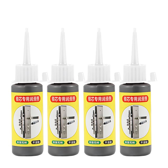 Lubricante para cerradura con núcleo de cerradura, polvo de grafito, lubricante para reparación de cerradura de puerta, polvo lubricante para llaves de ventana, guía de puerta, cerradura de bisagra