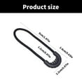 thumbnail image 3 of 10Pcs Handbag Flexible Zippers Puller Convenient PVC Zippers Puller Outdoor Backpack Zippers Head Bag Part Accessories, 3 of 8