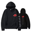 thumbnail image 1 of Sudadera con capucha de Naruto Anime para hombre y mujer, sudaderas Uchiha Itachi, ropa informal, abrigo de otoño e invierno para niños de Akatsuki, regalos cálidos, 1 of 6