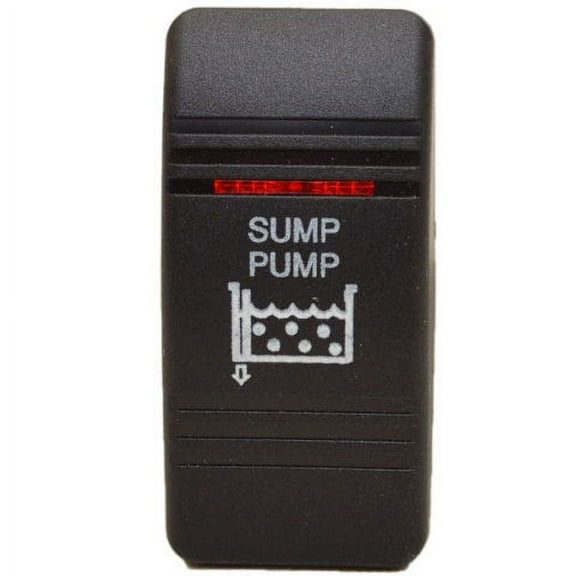 Carling Boat Rocker Switch Actuator | Sump Pump Lighted