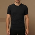 thumbnail image 2 of USNSM (L-5XL) Men's Plus Size T-Shirts Moisture Wicking Quick Dry Short Sleeve Crew Neck T Shirts Casual Classic Basic Tee Shirts Black XXL, 2 of 9
