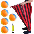 thumbnail image 1 of Juego Toy Granny Pants WAMEIJU de gran tamaño con rayas negras y rojas, 1 of 7
