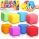 thumbnail image 5 of Juguetes para piscina, juguetes para bebés y niños pequeños: copos de nieve, cubitos de hielo, juguetes para apretar y soltar. ¡Rebota lentamente!, 5 of 6