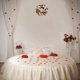 thumbnail image 4 of Corona artificial hecha a mano PENGJJMXG Floral Daisy para puerta de entrada boda pared fiesta, 4 of 5