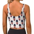thumbnail image 3 of PAYOHTO Women's Sports Vest Cute Cartoon Royal Soldier Quick-drying Breathable Lightweight Elastic Exercise Daily Wear Summer Gift, 3 of 10