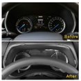 thumbnail image 6 of 1 Pair Car Carbon Fiber Dashboard Instrument Panel Trim For Toyota For Highlander 2020 2021 2022 2023 For Kluger 2021 2022 2023, 6 of 6