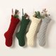 thumbnail image 2 of 4 piezas Cable Knit Calcetín de Navidad Decoraciones clásicas Regalo 1 Sincero Electrónica, 2 of 5