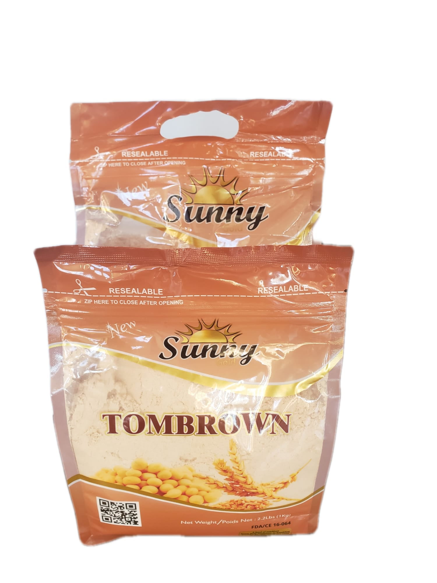 Sunny Gold Tombrown Cereal 4.4LB (2KG) Sachet - Tom Brown Porridge