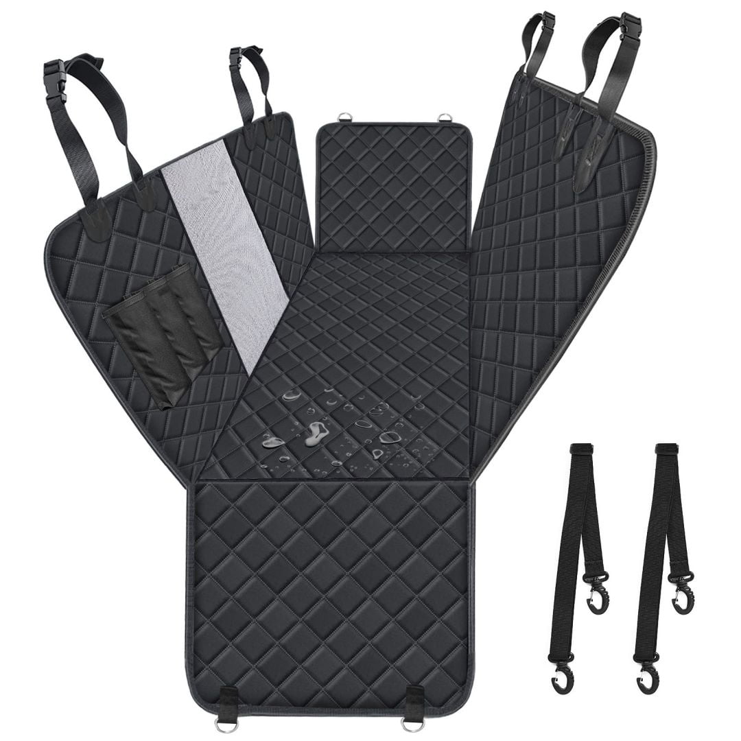 SWIHELP Dog Car Seat Cover , BackSeat Dog Hammock Back Seat Waterproof