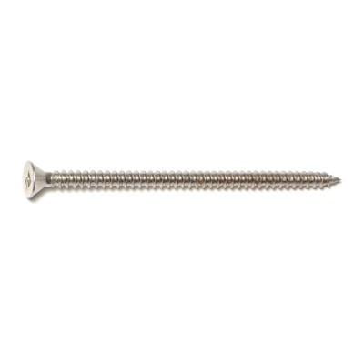 

#8 x 3 18-8 Stainless Square Flat Head Sheet Metal Screws SMSFSS-328 (8 pcs.)