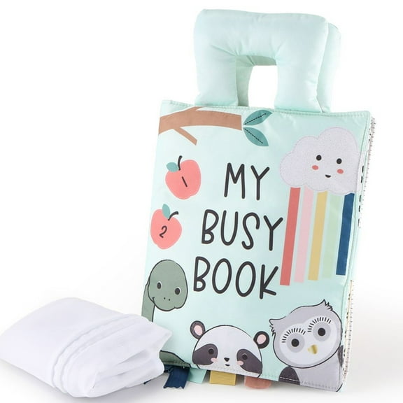 The Peanutshell Soft Cloth Busy Book for Toddlers Electronic Learning Systems