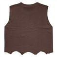 thumbnail image 5 of Knit Vest Oversized Round Neck Pullover Sleeveless Lightweight Layering Piece For Women Autumn Winter Casual Wear, 5 of 5