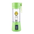 thumbnail image 2 of Organic Greek® Vitamin Blender Portable Blender And Juicer With USB Charger. Portable Blender For Shakes, Smoothies, Juice 380ml, Six Blades Bright Green Color, 2 of 10