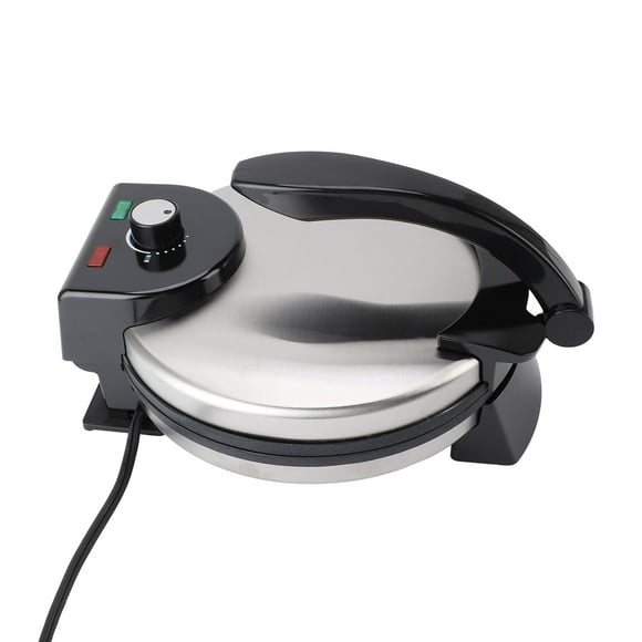 Roti Maker Machine, Easy Cleaning Electric Crepe Maker Fast Heating 10in for Kitchen
