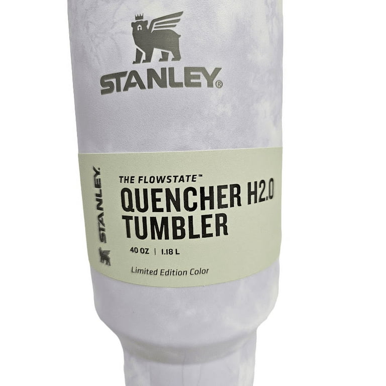 STANLEY QUENCHER Tumbler 40 oz. PURPLE TIE DYE Wisteria Limited Edition 2023