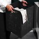 thumbnail image 5 of Cesto de lavandería plegable Lavadero tamaño Organizador de ropa Almacenamiento de ropa sucia Cesto de lavandería para dormitorio Negro Baoblaze  Contenedor de cesta de almacenamiento, 5 of 8