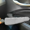 thumbnail image 6 of YUVA Car Dashboard Cleaning Brush, Soft Material, Flat Head, Wet/Dry Use, Black/Gray, Cleans Vents/Gaps, Washable & Durable, 6 of 6