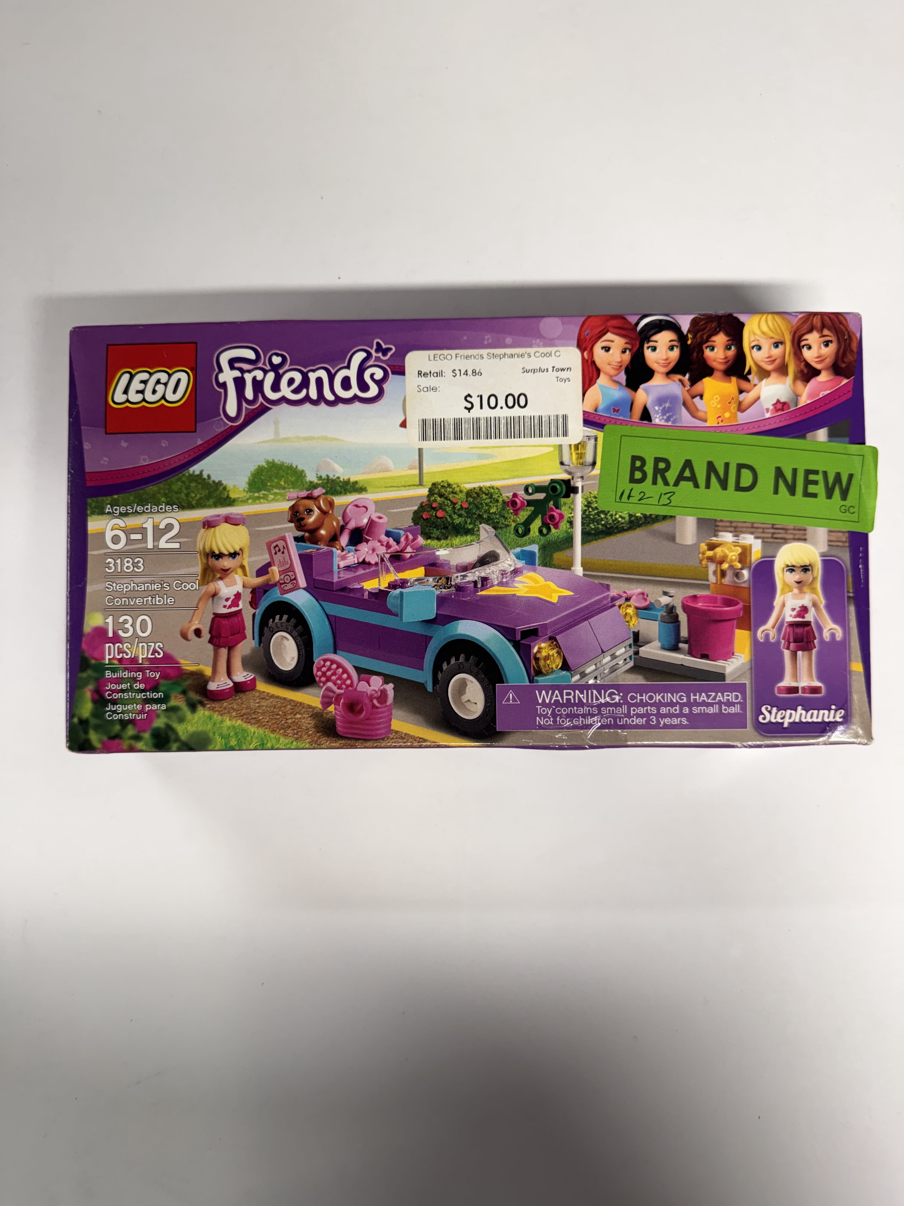 New with defects) LEGO Friends Stephanie's Cool Convertible 3183