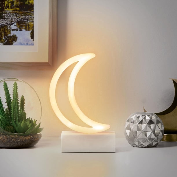 「Light Mellow Moonlight」 Merkury Innovations Mini Moon Neon Mood Light, 1-Pack - Walmart.ca