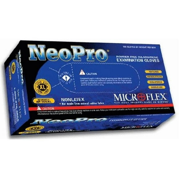 Microflex NPG888S Néopro Vert Poudre Sans Chloroprène Examen Petit