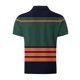 thumbnail image 4 of Blusa y camisa de manga corta con cuello vuelto para hombre, blusa deportiva informal con botones y estampado de rayas, blusa de manga corta con cuello vuelto para hombre, blusa de poliéster para homb, 4 of 5