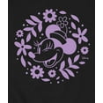 thumbnail image 3 of Disney - Vintage Minnie Flower Circle - Men's Crew Fleece Sweatshirt, 3 of 5
