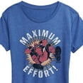 thumbnail image 3 of Marvel Deadpool - Maximum Effort - Women's Short Sleeve Graphic T-Shirt, 3 of 5