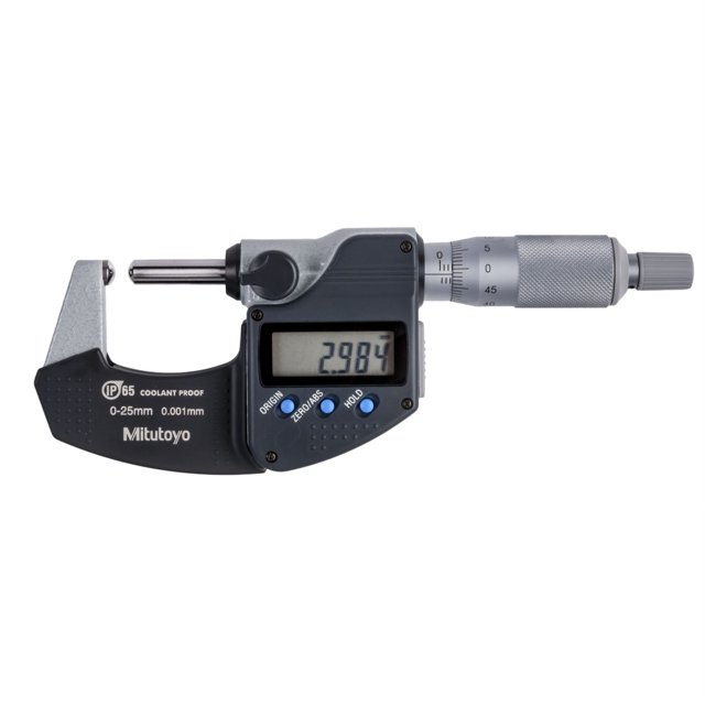 MICRÓFONO, CARA ESFERA, SS, 0-25MM, 0.001MM, IP65 MITUTOYO 395-271-30