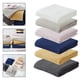 thumbnail image 5 of KDJ Weave Cotton Bath Towel Set, 3-Piece Absorbent and Soft Towels for Bathroom, Gym, Beach, Poolside, Spa, Dark Gray, 5 of 6