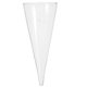 thumbnail image 5 of Florero de pared de vidrio transparente, florero de pared cónica, florero para colgar en la pared, macetero montado en la pared, 5 of 8