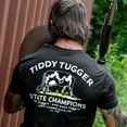 thumbnail image 3 of Combat Iron Tiddy Tugger 1990 State Champions Men's T-Shirt S / Black, 3 of 5
