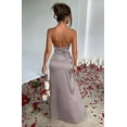 thumbnail image 5 of JASGARDE Women's Sexy One Shoulder High Split Cocktail Wedding Party Maxi Dress, 5 of 6
