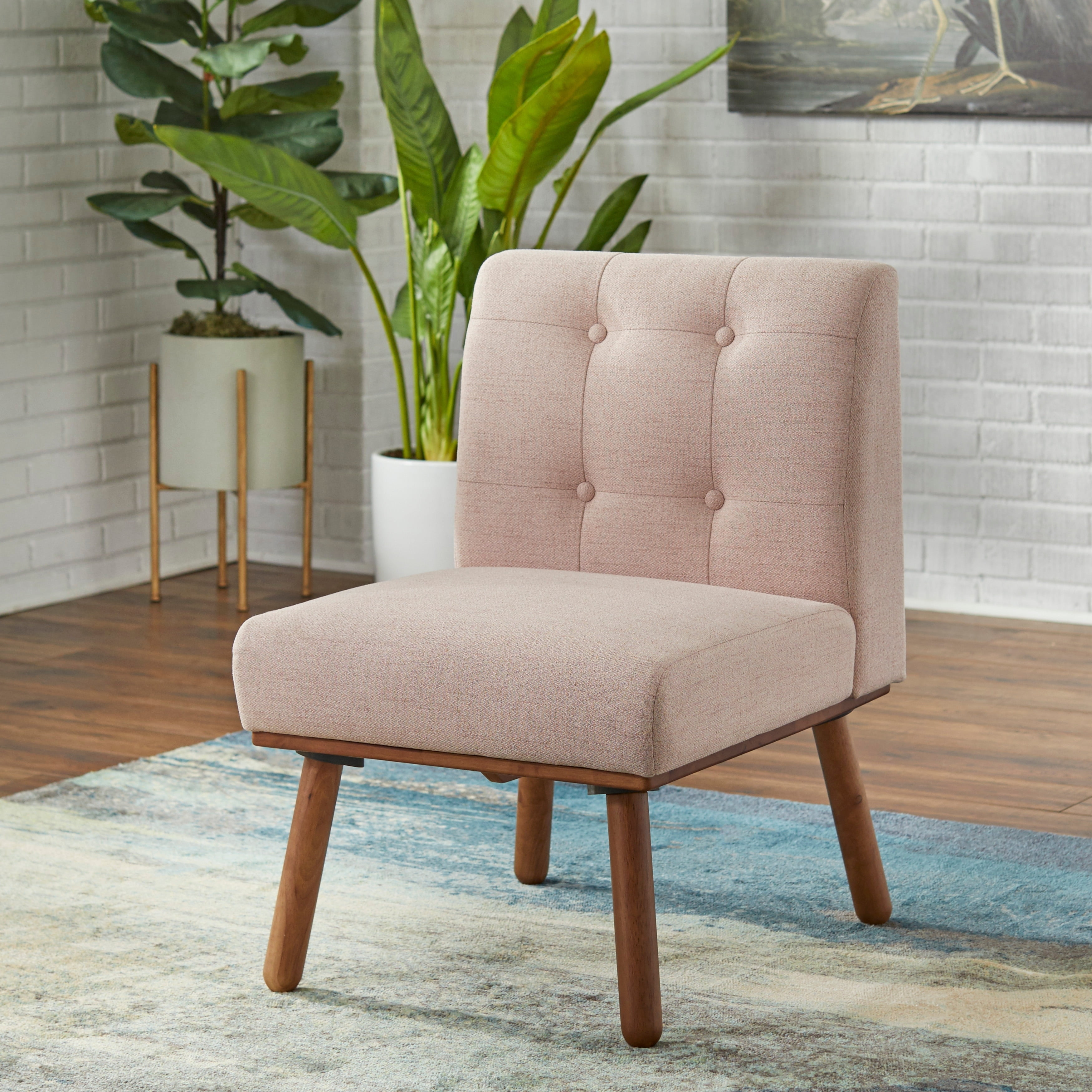 Simple Living Playmate Armless Accent Chair Walmart
