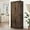 Brown, variant on Farmhouse Kitchen Pantry Cabinet, Tall Storage Cabinet with Doors and Adjustable Shelves, with Load-Bearing Steel Pipe, Wood Storage Cabinets for Kitchen, Dining Room, Bathroom