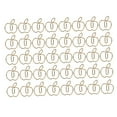 thumbnail image 2 of Craft Paperclip,40Pcs Paper Clip Golden Apples Paper Clip Small Paper Clips Ultra Responsive, 2 of 14
