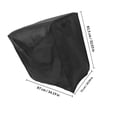thumbnail image 5 of ETHZZLE 420D Fabric Cooler Cart Cover For Outdoor Use Black Waterproof Protective 1Pcs, 5 of 6
