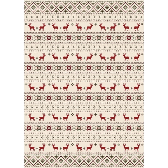 Wondiair 5x7 Area Rug Ultra Soft Shag Carpet, Machine Washable Non-Slip Traditional Floral Floor Rug for Living Room, Bedroom, Dining Room and Hallway
