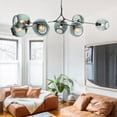 thumbnail image 2 of Arturesthome Bifurcation Bubble Glass Sputnik Chandelier, 2 of 25