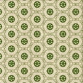 thumbnail image 1 of Ahgly Company Machine Washable Indoor Square Transitional Vanilla Gold Area Rugs, 4' Square, 1 of 7