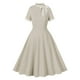 thumbnail image 1 of Vestido Corto de Verano, Malla de Manga Corta Bordado Pastel Retro para el Desgaste Casual, Fiesta Y Primavera, 1 of 7